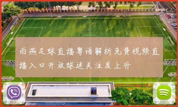 雨燕足球直播粤语解析免费视频直播入口开放球迷关注度上升